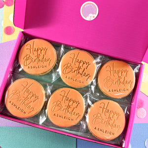 Fancy Birthday Cookie Box