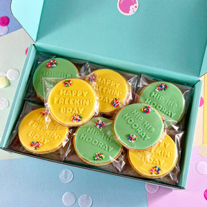 Happy Freekin' Bday Cookies
