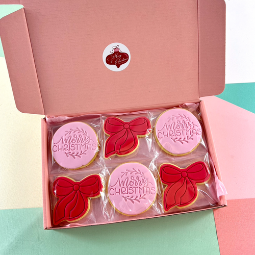 Christmas Bow Cookies