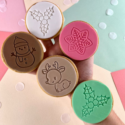 Christmas Spice Fondant Cookies