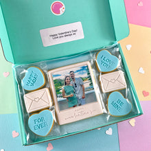 Load image into Gallery viewer, Polaroid Valentine&#39;s Day Cookie Gift Box
