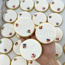 Load image into Gallery viewer, Fancy Thank You Cookies