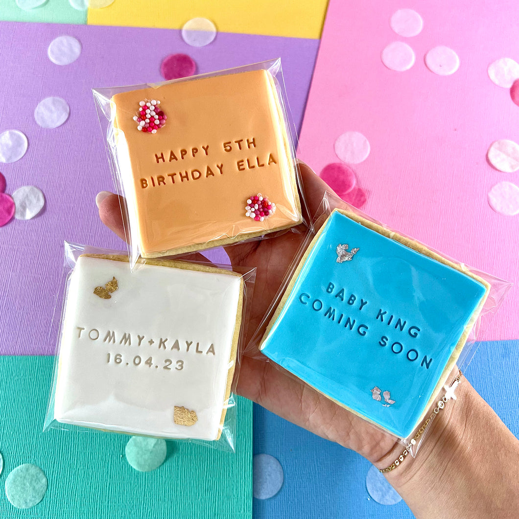 Design Your Own SQUARE Cookies