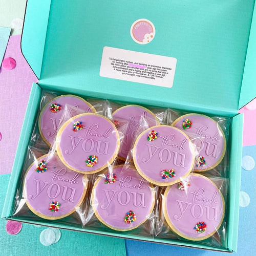 Fancy Thank You Cookies