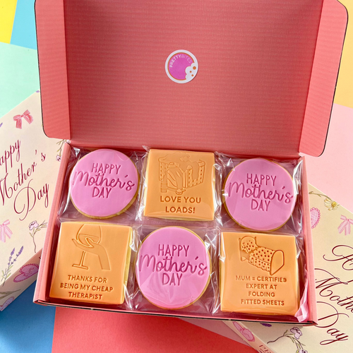 Mother's Day Cheesy Joke Cookies