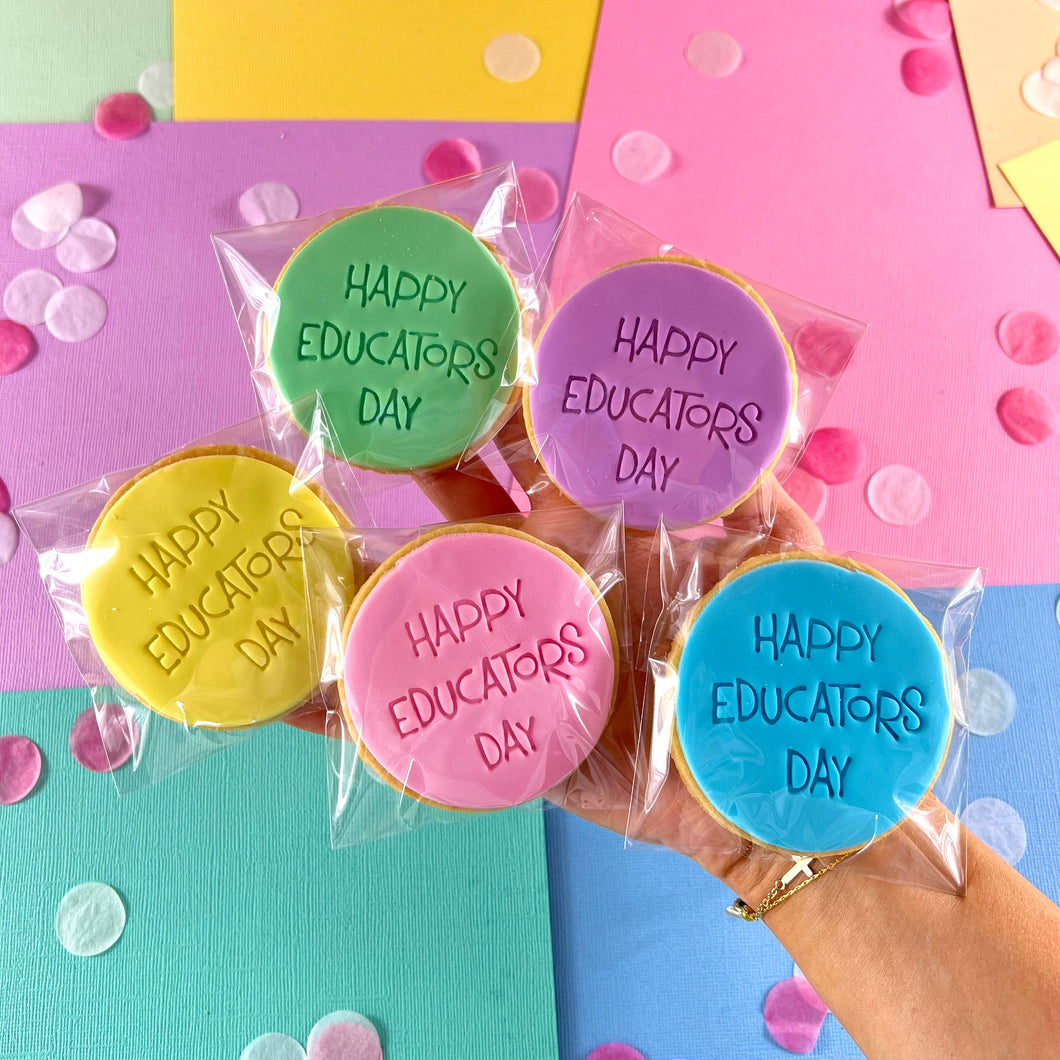 Happy Educator's Day Cookies