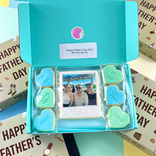Load image into Gallery viewer, Polaroid Father's Day Cookie Gift Box