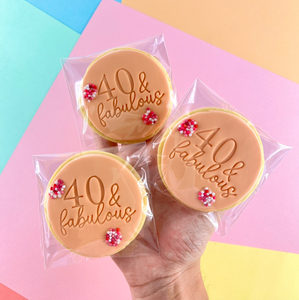 40 & Fabulous Cookies