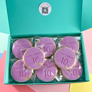 Name Turns... Birthday Cookies