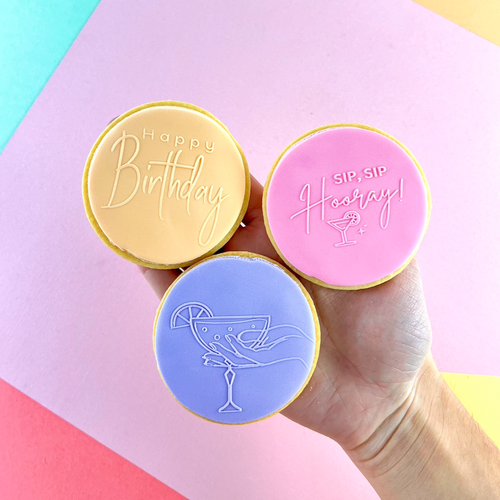 Birthday Drinks Cookie Pack