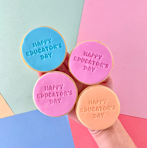 Happy Educator's Day Cookies
