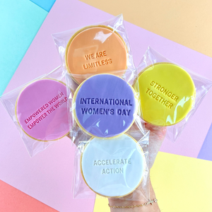 Assorted International Women’s Day Cookies - IWD 2025