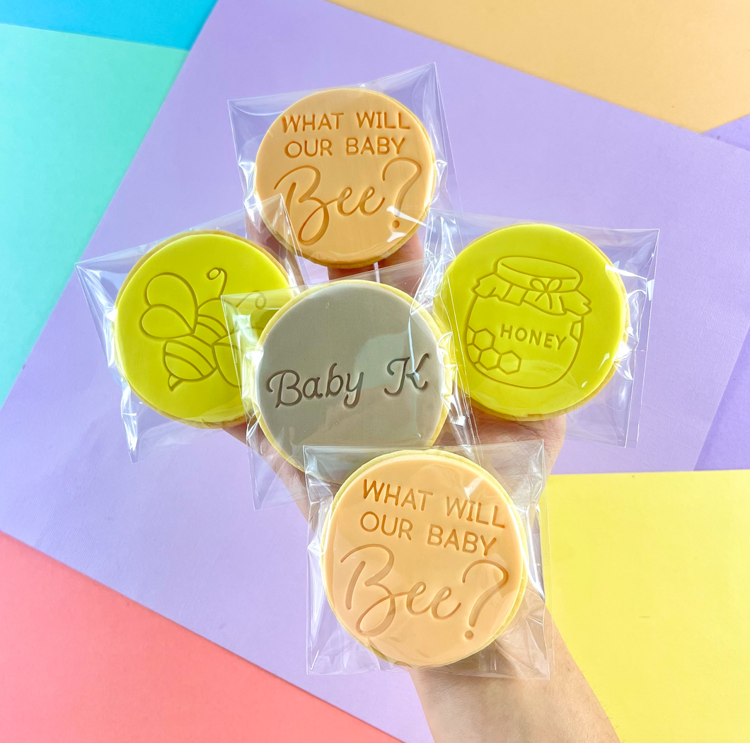 What Will Our Baby Bee? Cookies