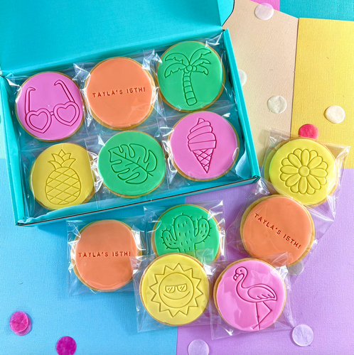 Tropical Summer Cookies