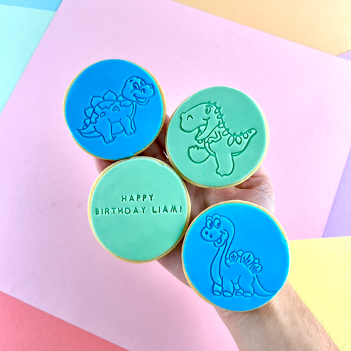 Dinosaur Cookies