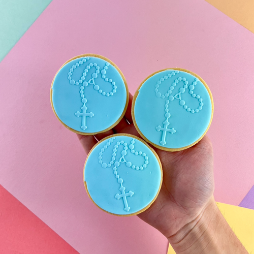 Rosary Bead Cookies