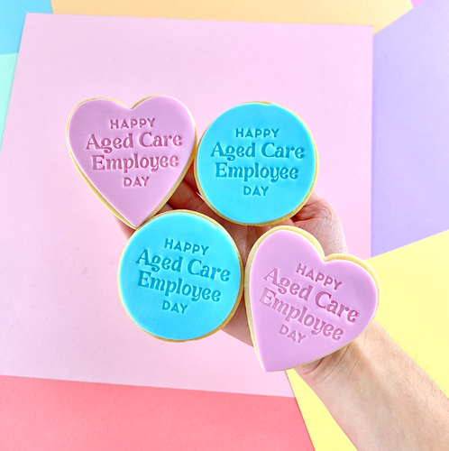 Happy Aged Care Employee Day Cookies