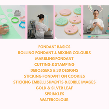 Load image into Gallery viewer, Fondant Cookie Decorating Course (VIDEO)