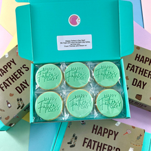 Load image into Gallery viewer, Happy Father's Day Round Cookies