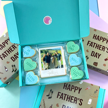 Load image into Gallery viewer, Polaroid Father's Day Cookie Gift Box