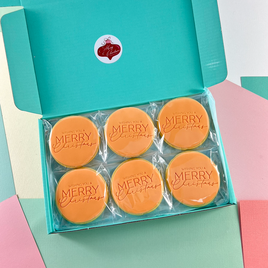 Wishing You A Merry Christmas Cookies