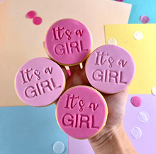 Load image into Gallery viewer, It's a Girl Cookies