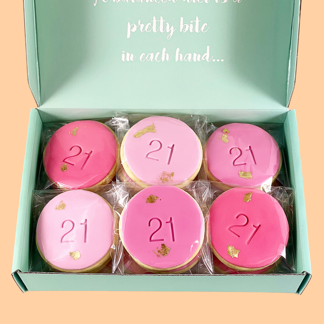 Number Cookies Pretty Bites