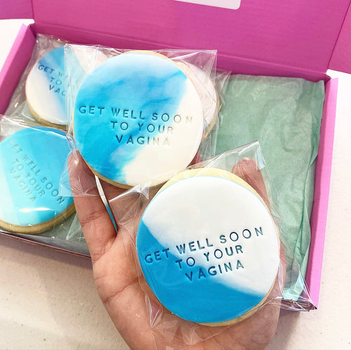 Get Well Soon To Your Vagina Cookies