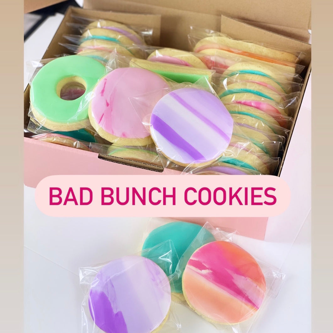Bad Bunch Cookies (cookie offcuts)